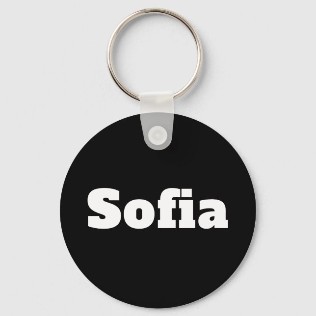 Sofia Key Ring (Front)
