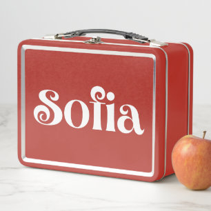 Sofia Metal Lunch Box