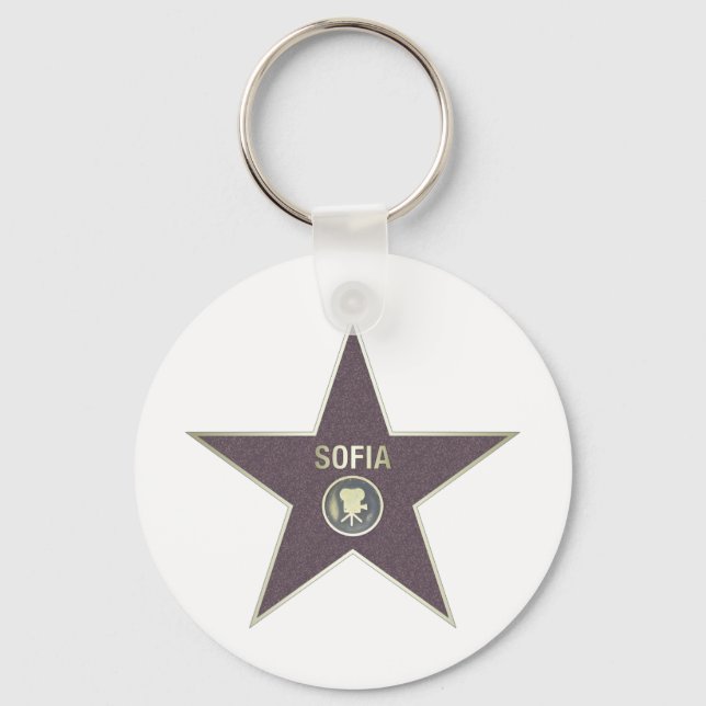 SOFIA-MOVIE-STAR KEY RING (Front)