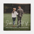 SOFIA photo save the date magnet 