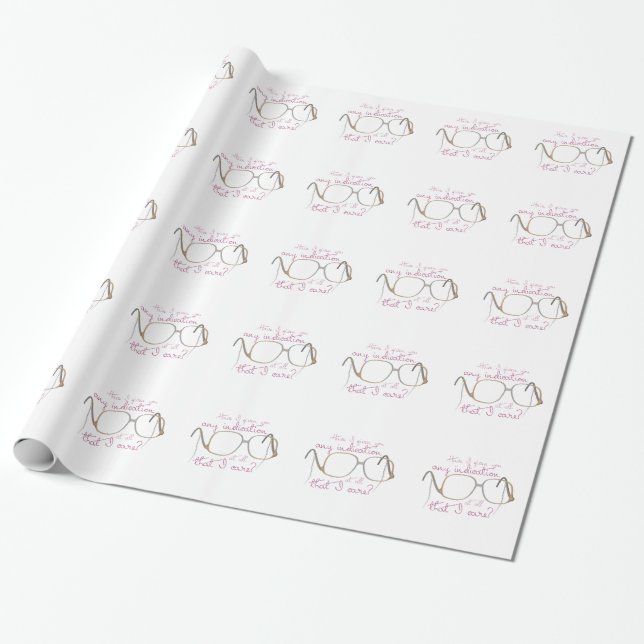Sofia Quote - The Golden Girls Wrapping Paper (Unrolled)