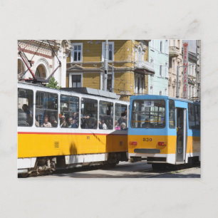 Sofia Trams, Bulgaria Postcard