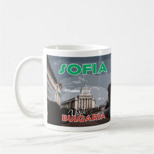 Sofia, Visit Bulgaria I Love Coffee Mug