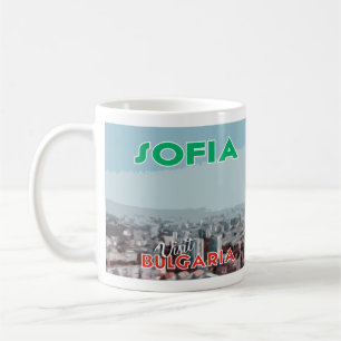 Sofia, Visit Bulgaria I Love Coffee Mug