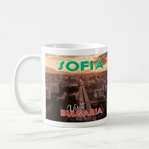Sofia, Visit Bulgaria I Love Coffee Mug