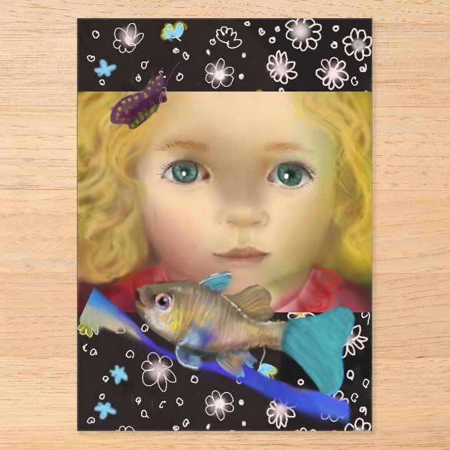 Sofias dream acrylic invitations (Front)