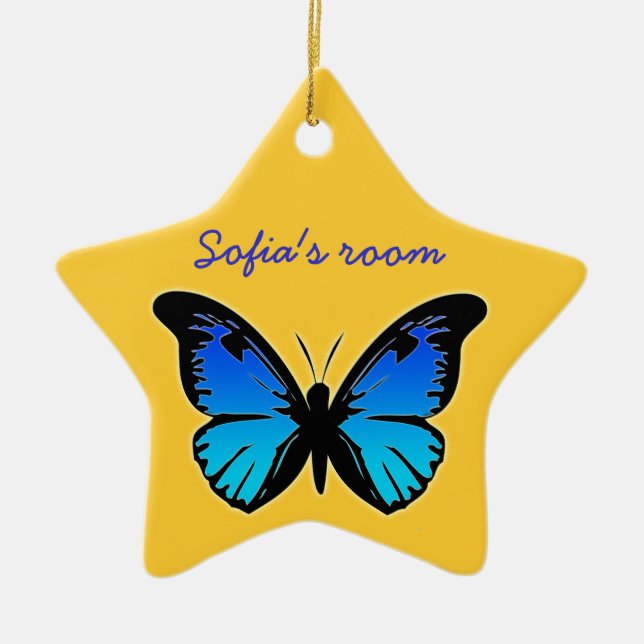 Sofia's room ceramic tree decoration (Front)