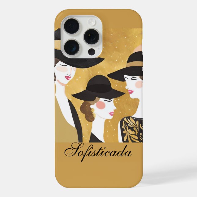 Sofisticada iPhone 15 Pro Max Case (Back)