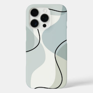 Soft Abstract Design – Minimal Aesthetic Art iPhone 16 Pro Case