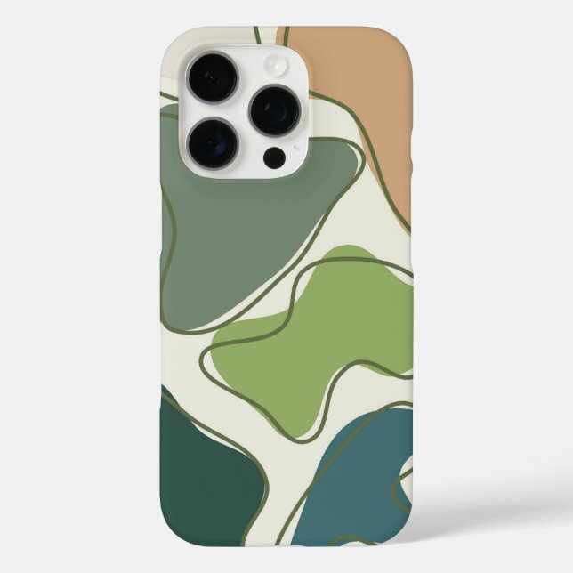 Soft Abstract Heart Design – Minimal Aesthetic Art Case-Mate iPhone Case (Back)