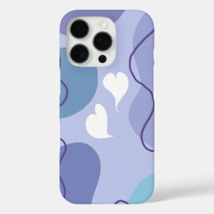 Soft Abstract Heart Design – Minimal Aesthetic Art iPhone 16 Pro Case