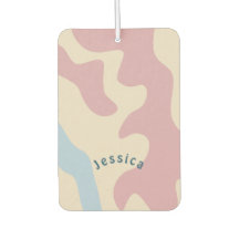 Soft Abstract Organic Shaped Personalised Name