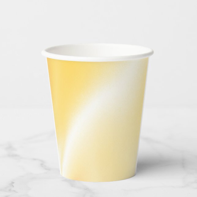 Soft Amber Print Paper cup (Front)