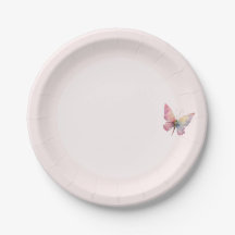 Soft and romantic butterfly-themed dish