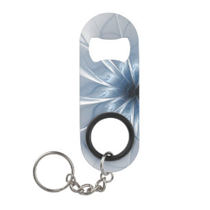 Soft and tenderness blue fractal fantasy flower cu