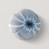 Soft and tenderness blue fractal fantasy flower cu