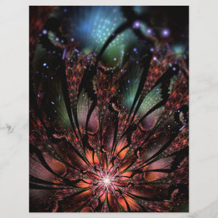 Soft and tenderness fractal fantasy flower