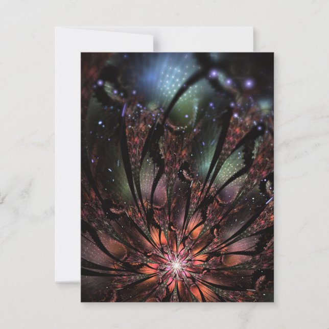 Soft and tenderness fractal fantasy flower   (Front)