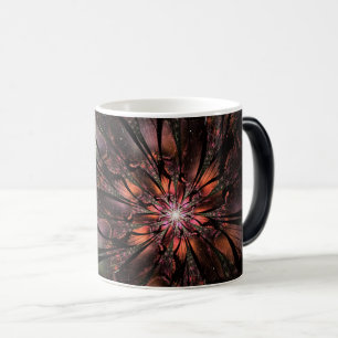 Soft and tenderness fractal fantasy flower magic mug