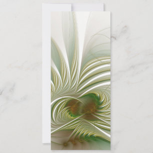 Soft and tenderness fractal fantasy flower save the date