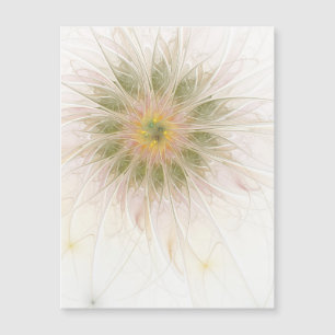 Soft and tenderness fractal fantasy flowers