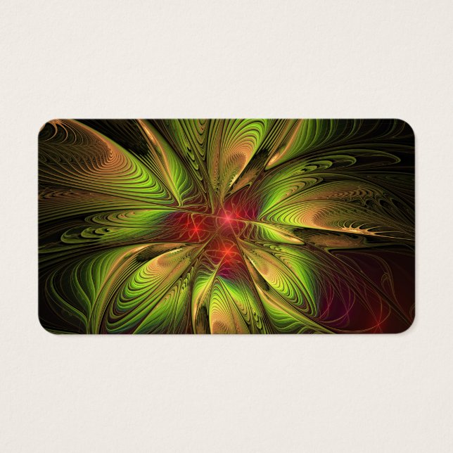 Soft and tenderness fractal fantasy flowers (Front)