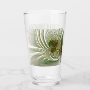 Soft and tenderness fractal fantasy flowers glass