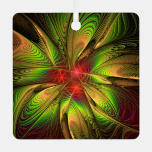 Soft and tenderness fractal fantasy flowers metal tree decoration