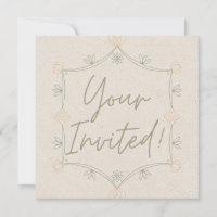 Soft and Whimsical Invite