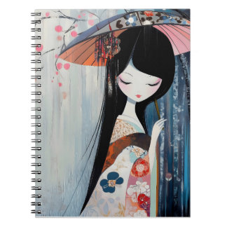 Soft Anime Girl Notebook