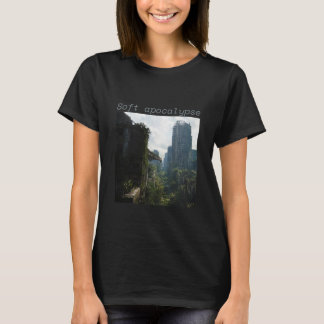 Soft Apocalypse — Overgrown City Dark Aesthetic T-Shirt