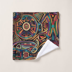 Soft Aqua "Chronicle of the Ancients" Plush Wash C Cloth