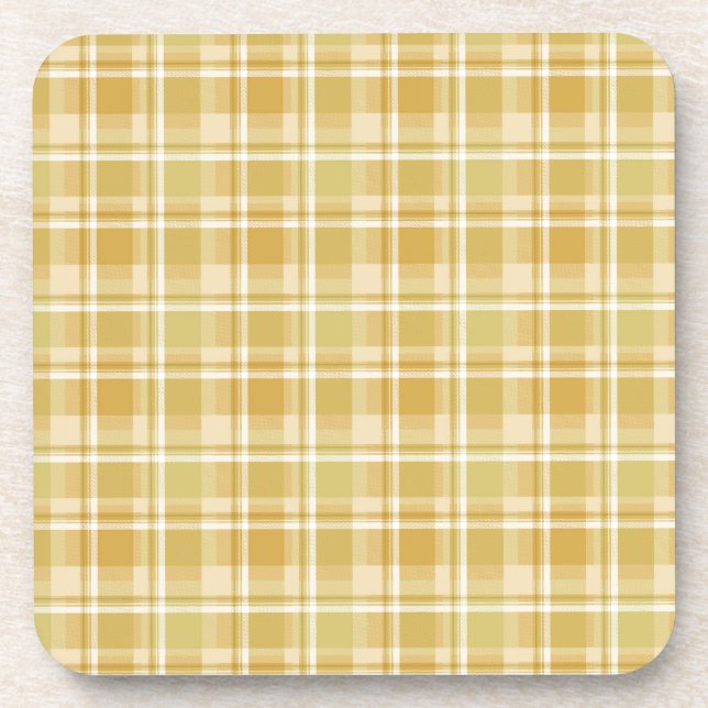 soft autumn plaids coaster (Front)