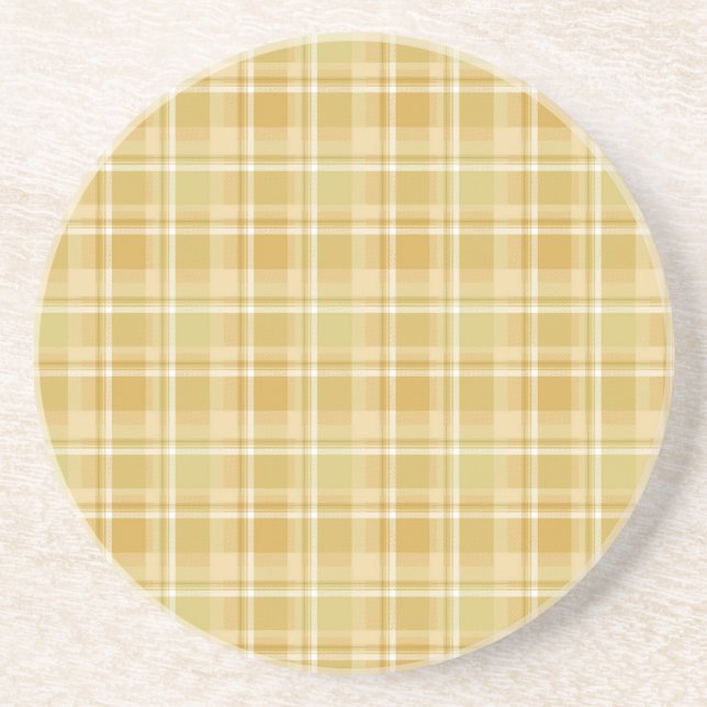 soft autumn plaids coaster (Front)