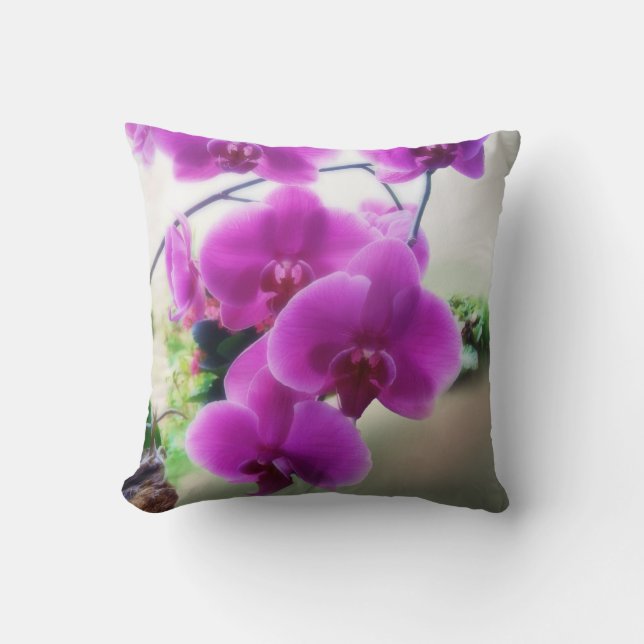 Soft Beauty Throw Pillow (Front)