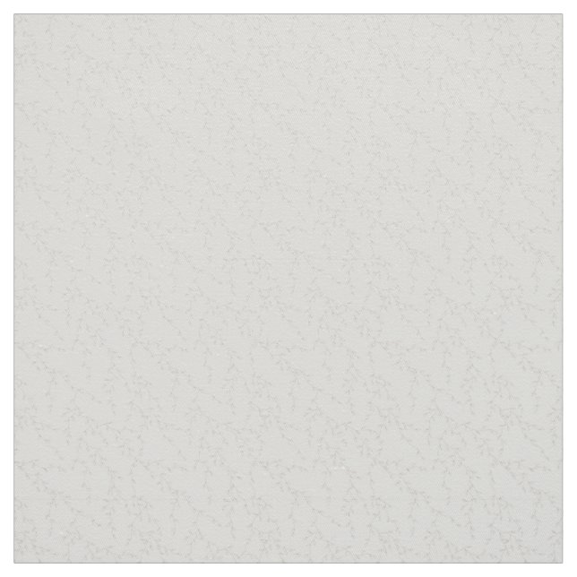 Soft Beige Leafy Branches with Minimal Charm Fabric (Swatch)