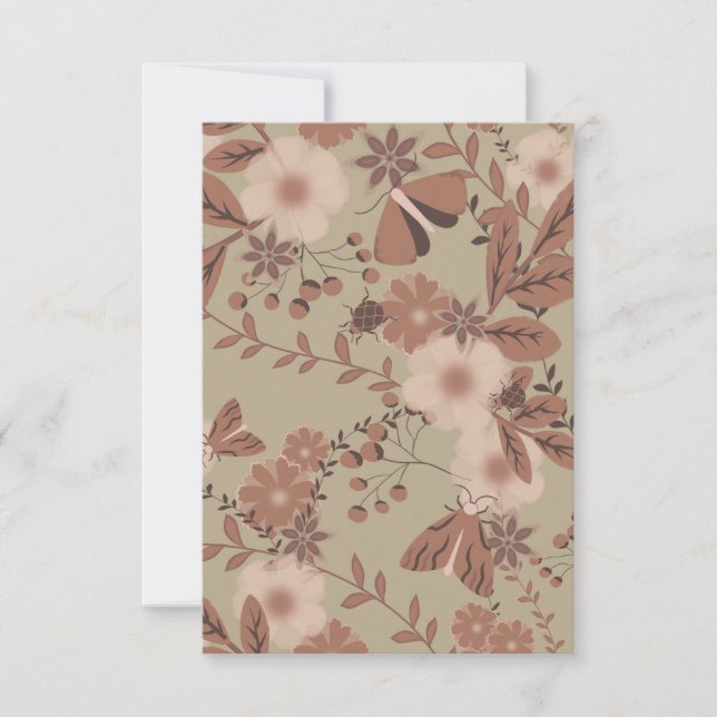 Soft Birch Bloom Thank You Card (Front)