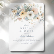 Soft Bloom Elegant Bridal Shower
