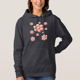 Soft Blossom A Gentle Touch of Nature Hoodie