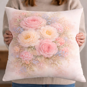 Soft Blossom Dreams Cushion