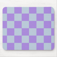 Soft Blue and Lavender Chequered