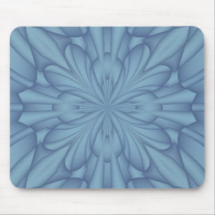 Soft Blue Christmas Stars #2 Mouse Pad