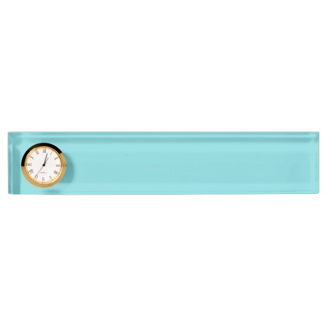 Soft Blue Colour Nameplate (Front)