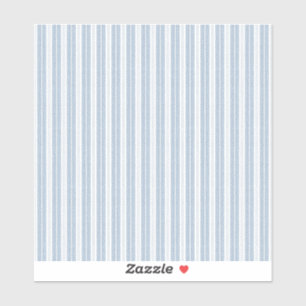 Soft Blue Herringbone Fern Striped Pattern
