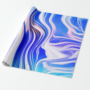Soft Blue Hues Wrapping Paper