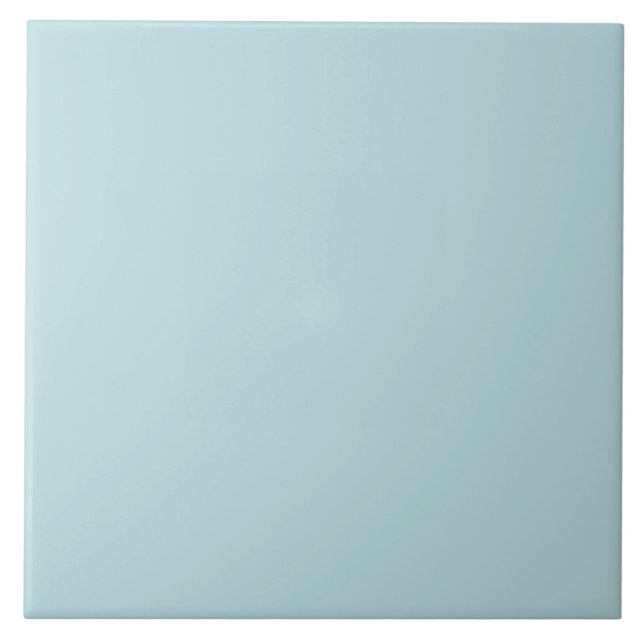 Soft Blue Orchid Ceramic Tile (Front)