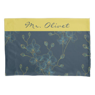 Soft Blue Orchid Pillowcase