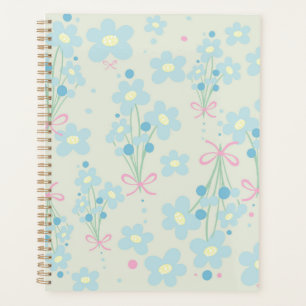 Soft Blue & Pink Harmony Planner