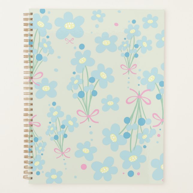 Soft Blue & Pink Harmony Planner (Front)