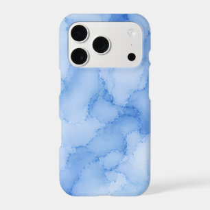 Soft Blue Watercolor Abstract
